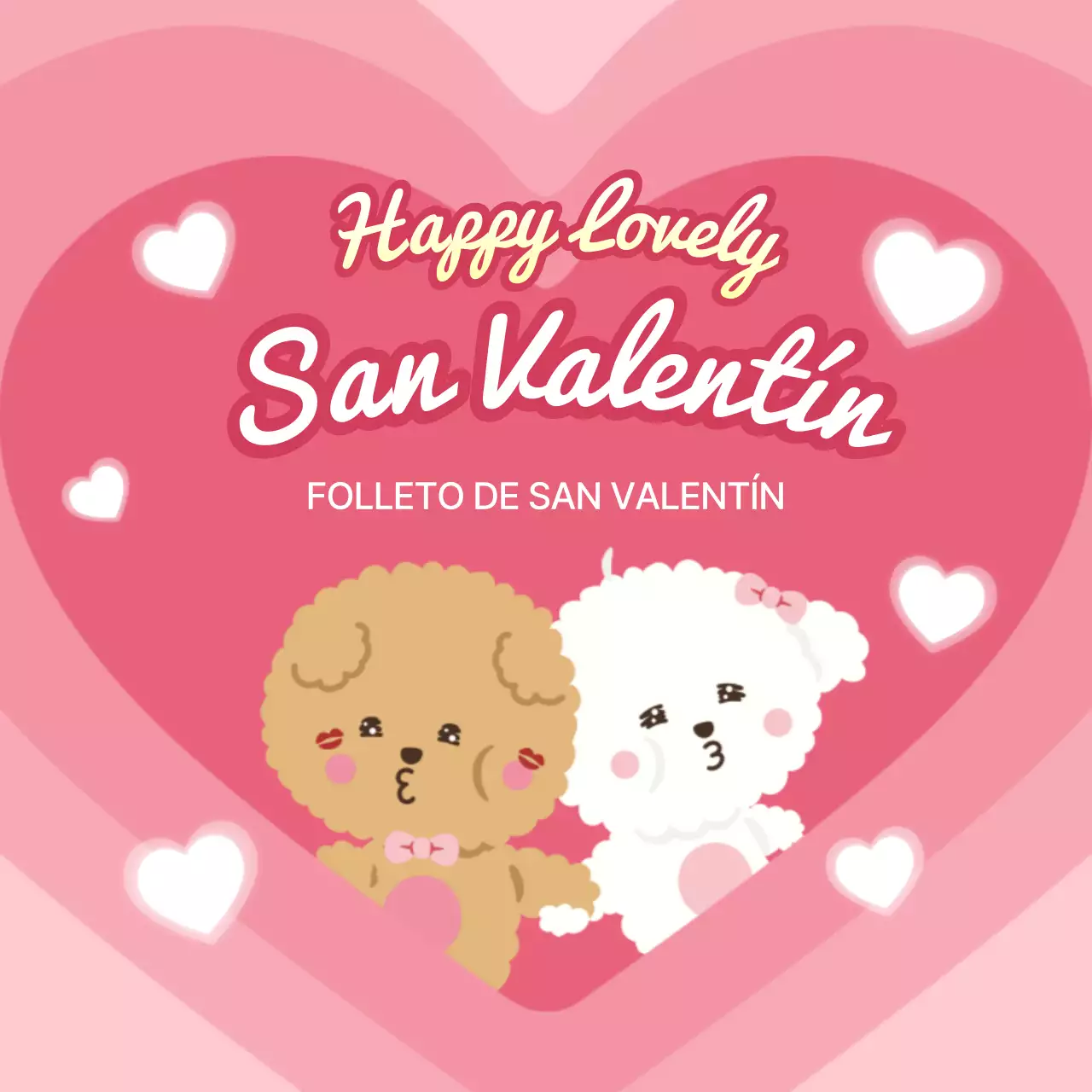Promueve San Valentín en blanco y rosa