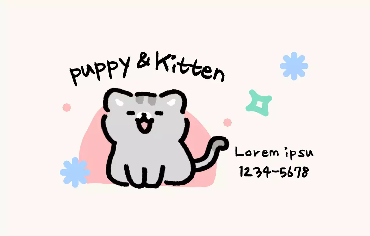 Cửa hàng thú cưng đầy màu sắc với ý tưởng dễ thương có các nhân vật động vật