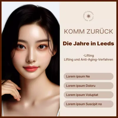 Förderung moderner Hebeverfahren in Beige und Braun