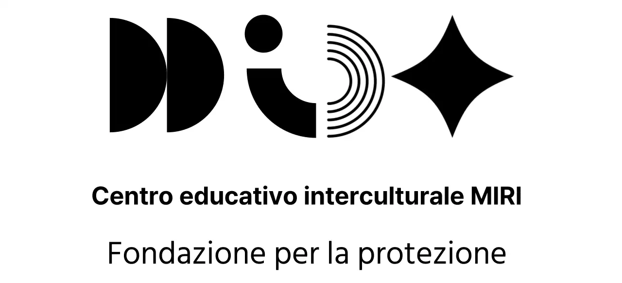 Logo di design del centro culturale in logo geometria