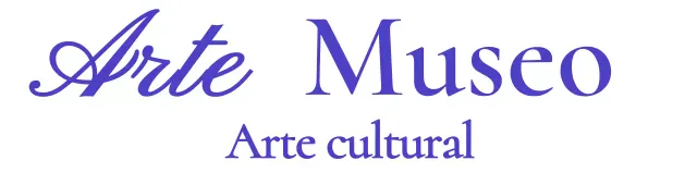 Logotipo de museo con un concepto cursivo elegante