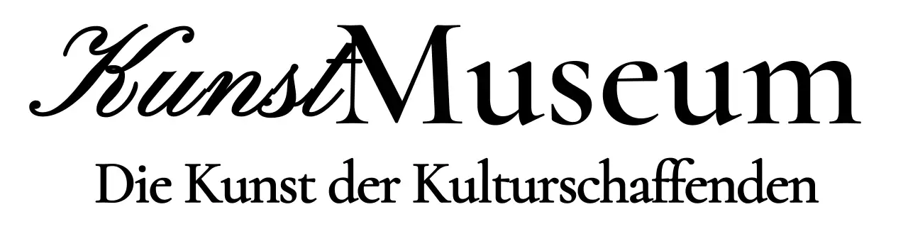 Museumslogo mit einem stilvollen kursiven Konzept