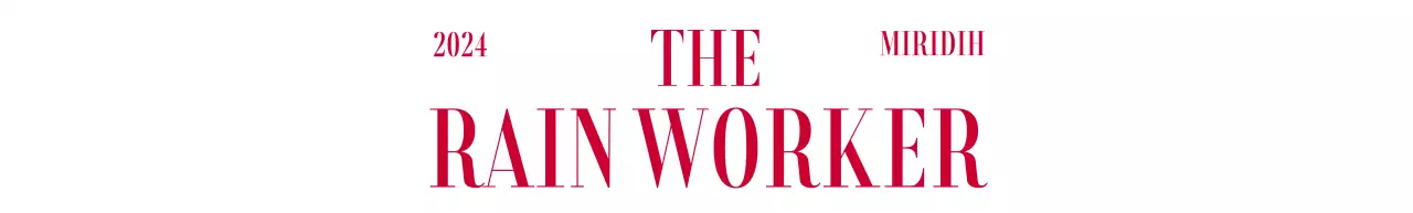 エレガントな書体で構成された雑誌スタイルのカラーデザイン