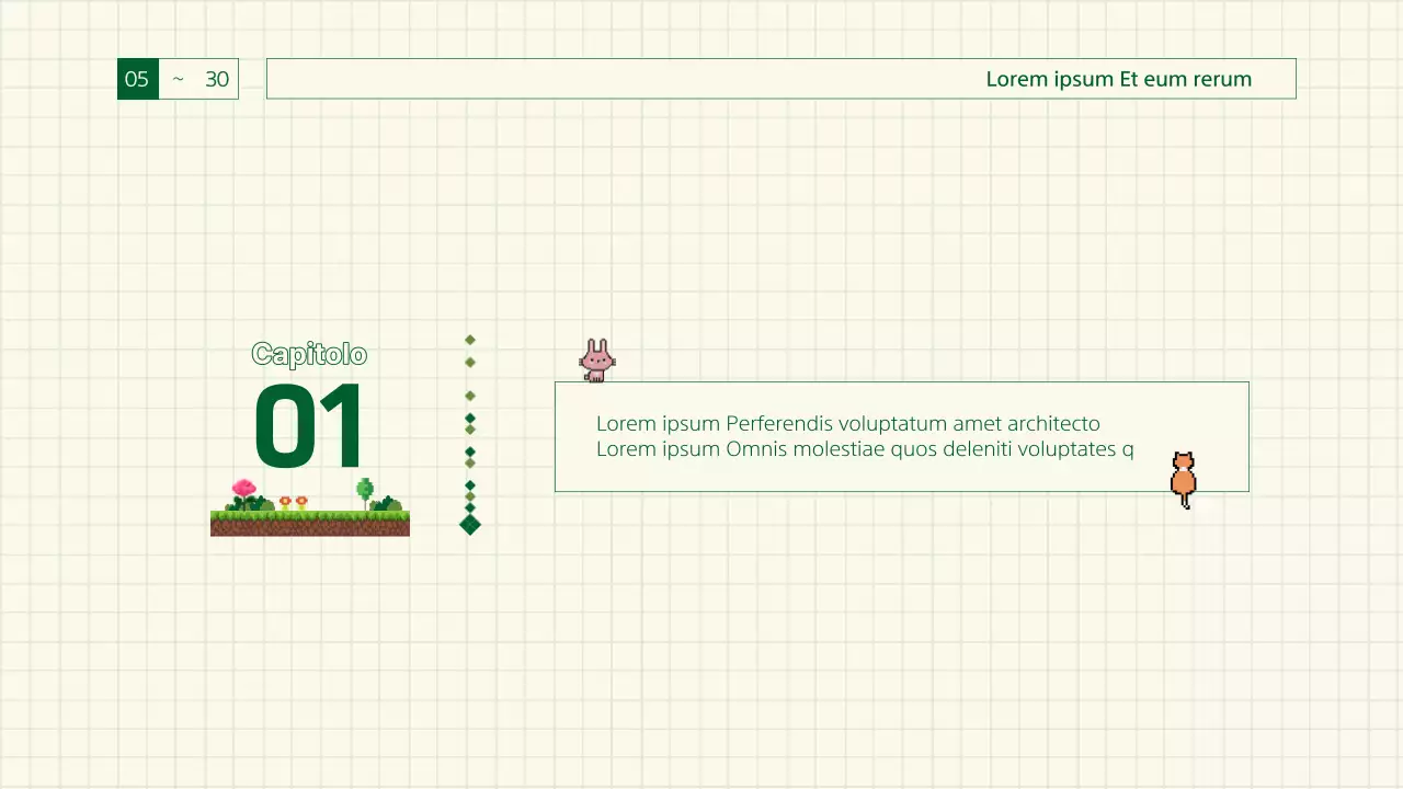 Relazione sulla sensibilità verde e retrò del gioco
