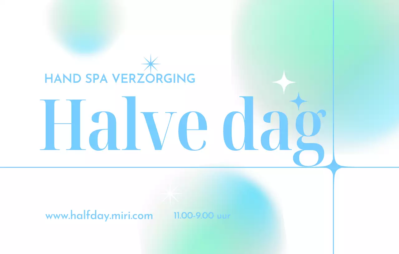 Indrukwekkend ontwerp met kleurrijke verlopen en grote titels