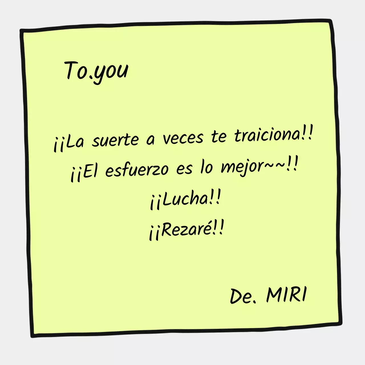 Un sencillo meme en chartreuse, con un rápido toque de color.