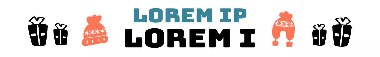 Campagnelogo met illustratie van een schattige breimuts