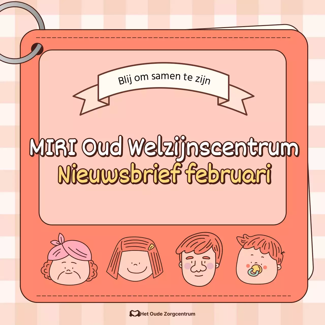 Een bericht over het oranje en ivoren welzijnscentrum