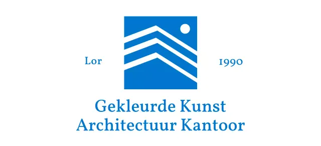 Strak, klassiek kleurenontwerp met merknaam