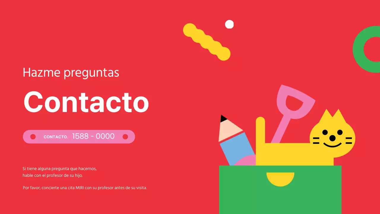 Guía para reclutar niños para la guardería rojiamarilla