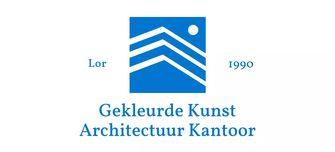 Strakke, klassieke stijl, merkkleurontwerp