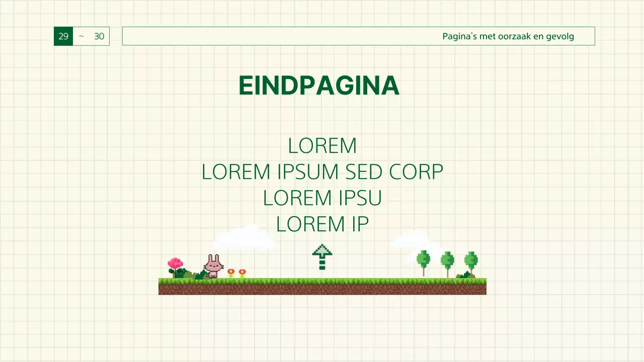 Groen, retro gamegevoelig verslag