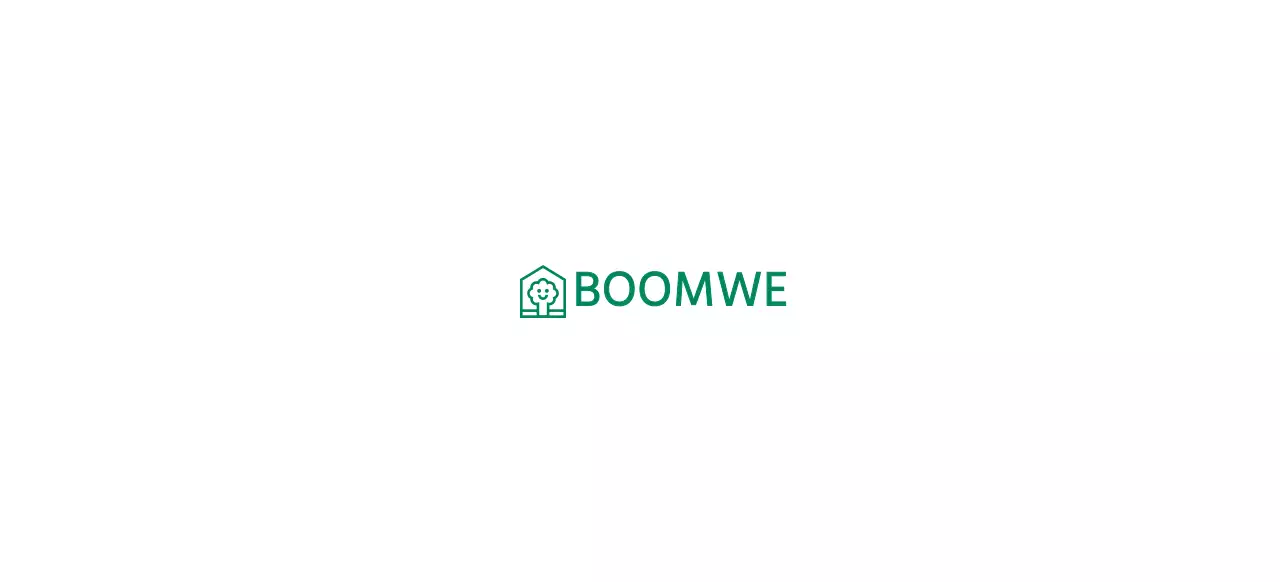 Kleurontwerp voor meubels met merklogo met een boom in een huis