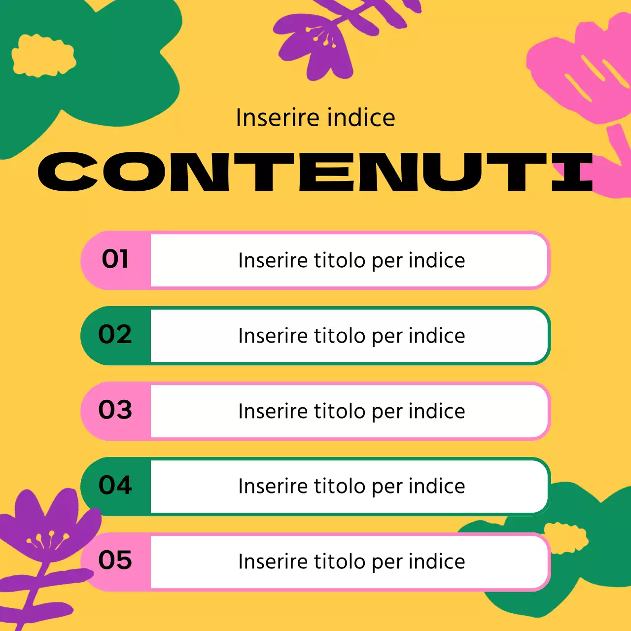 Una guida ai bei fiori primaverili in giallo e rosa