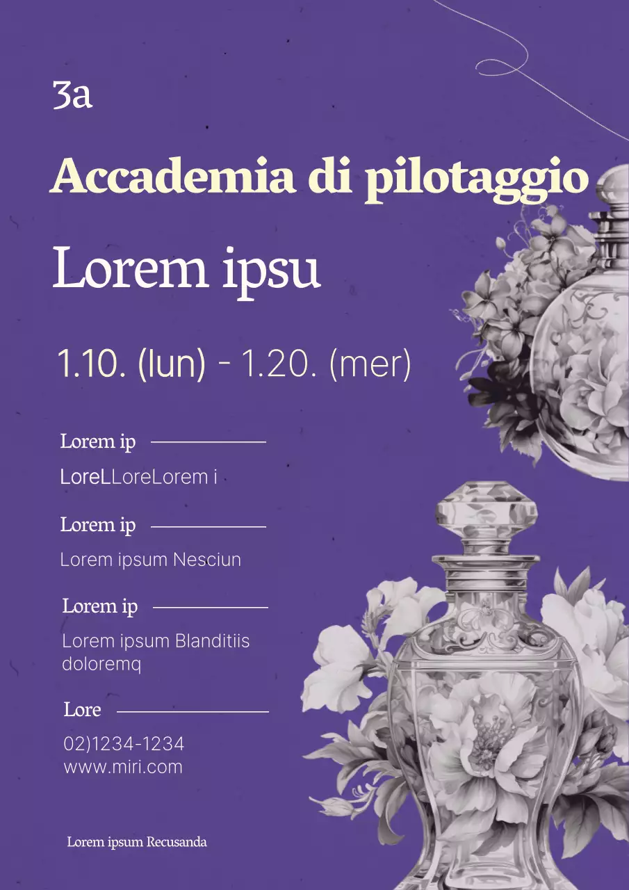 Promuovere il reclutamento di un'accademia di guida classica viola