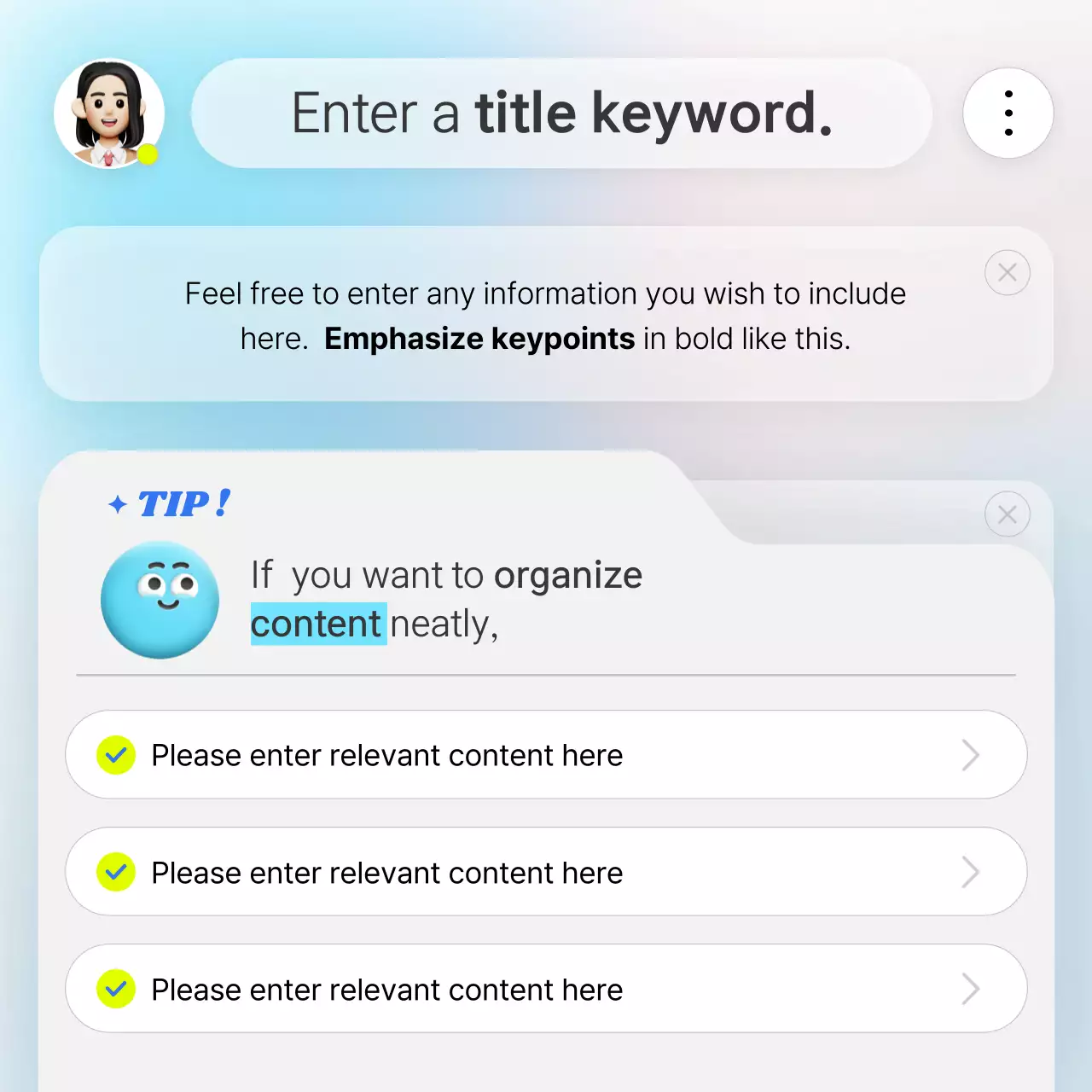 Blue Modern Social Media Template Instagram Carousel