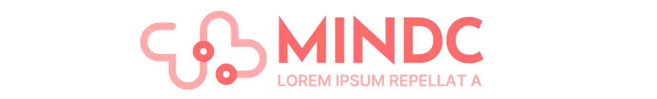 Kleurontwerp voor een vrijwilligersorganisatie met een icoon van een hart en een stethoscoop