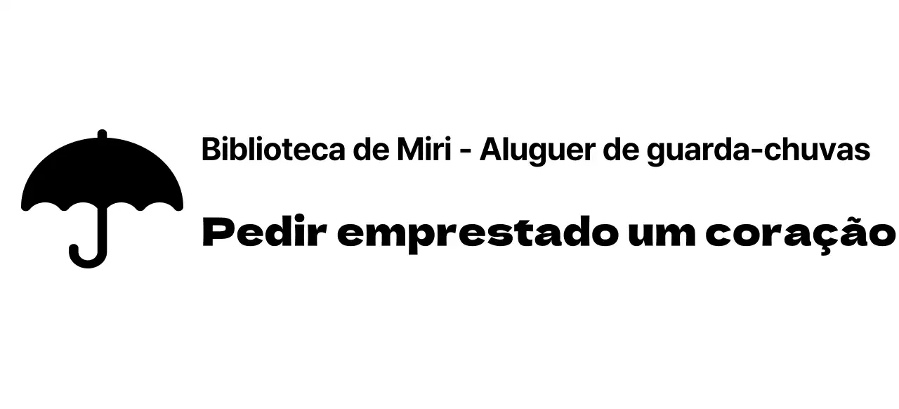 Desenhar um serviço de aluguer com um ícone de guarda-chuva
