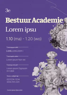 De werving van een klassiek paarse stuuracademie bevorderen