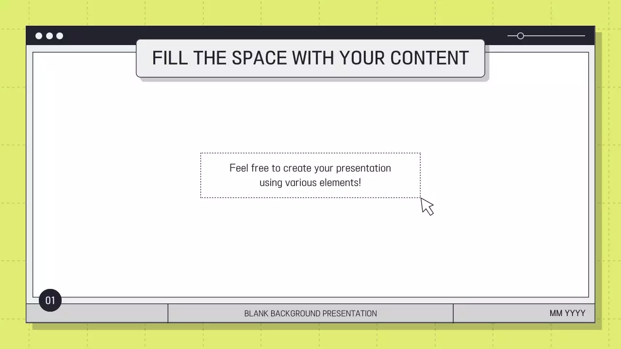 그린 모던 가이드 프레젠테이션