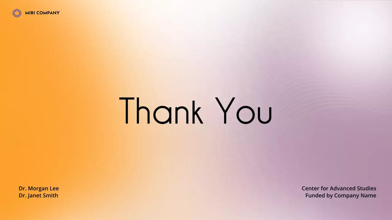 Orange Modern Business Presentation