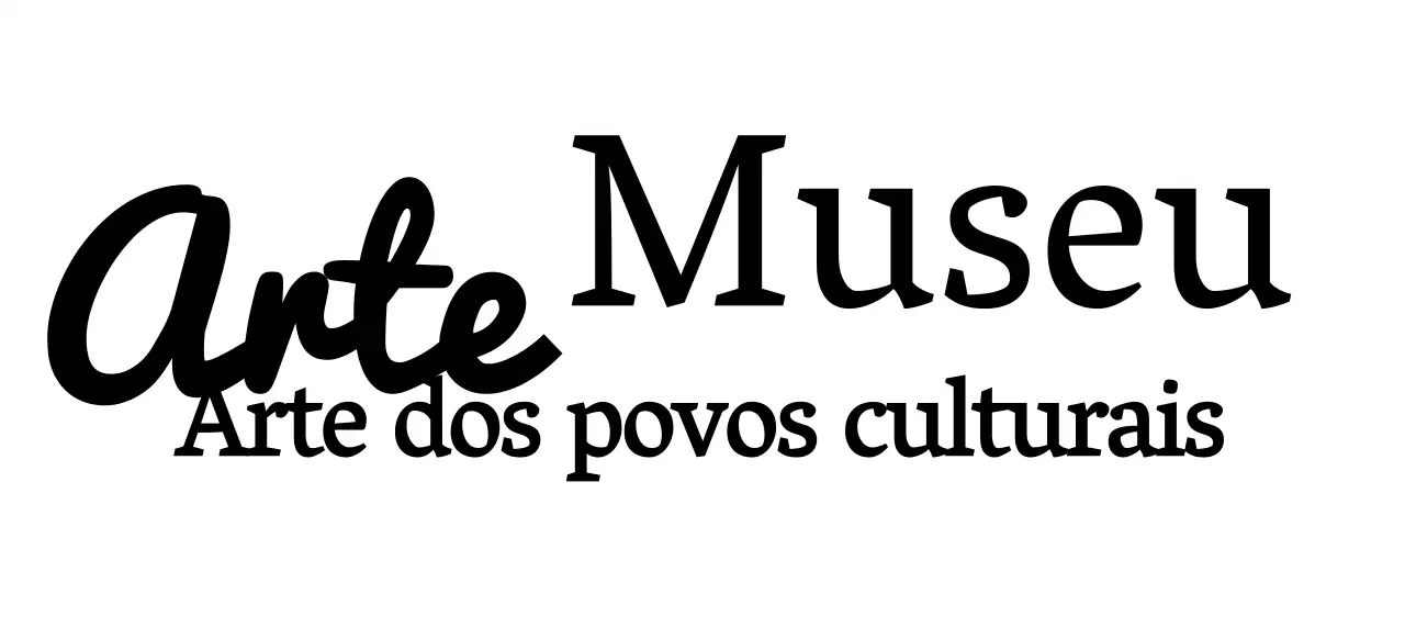Logótipo de museu com um conceito cursivo elegante