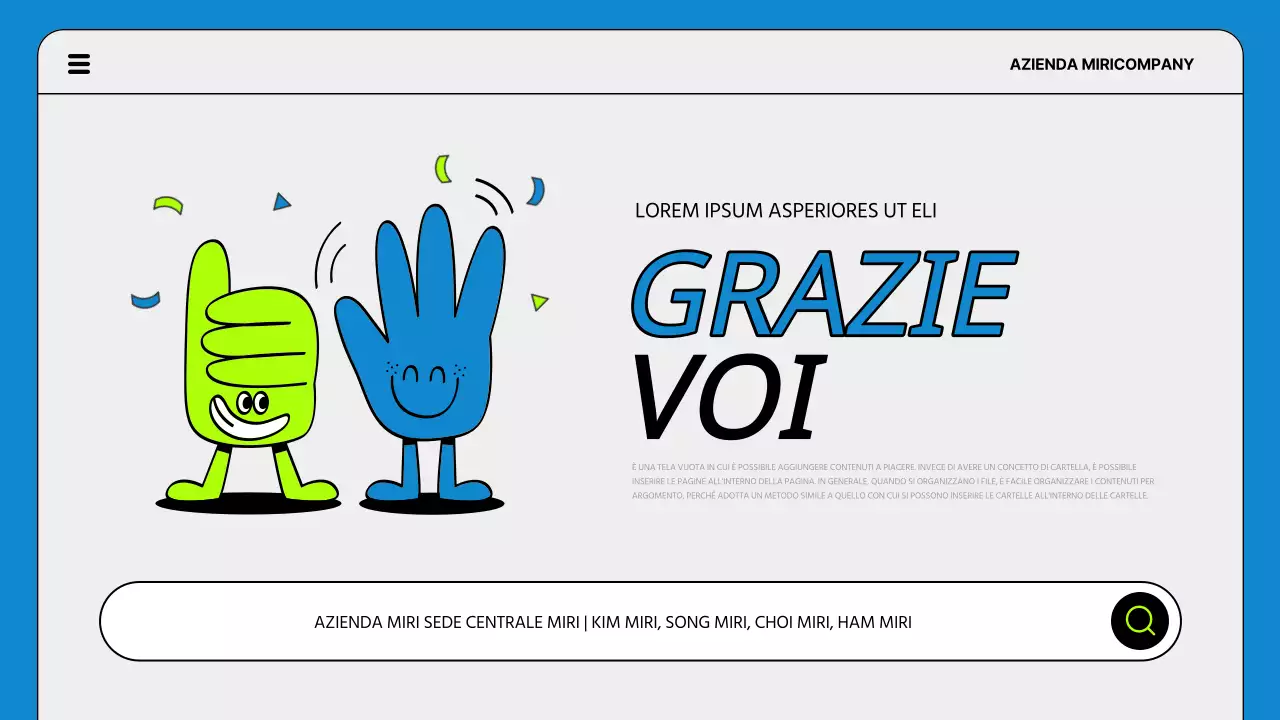 Una semplice agenda per la riunione di avvio del progetto in blu e fluorescenza