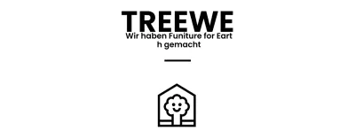 Corporate Colour Design für Möbel mit Markenlogo, das einen Baum in einem Haus zeigt