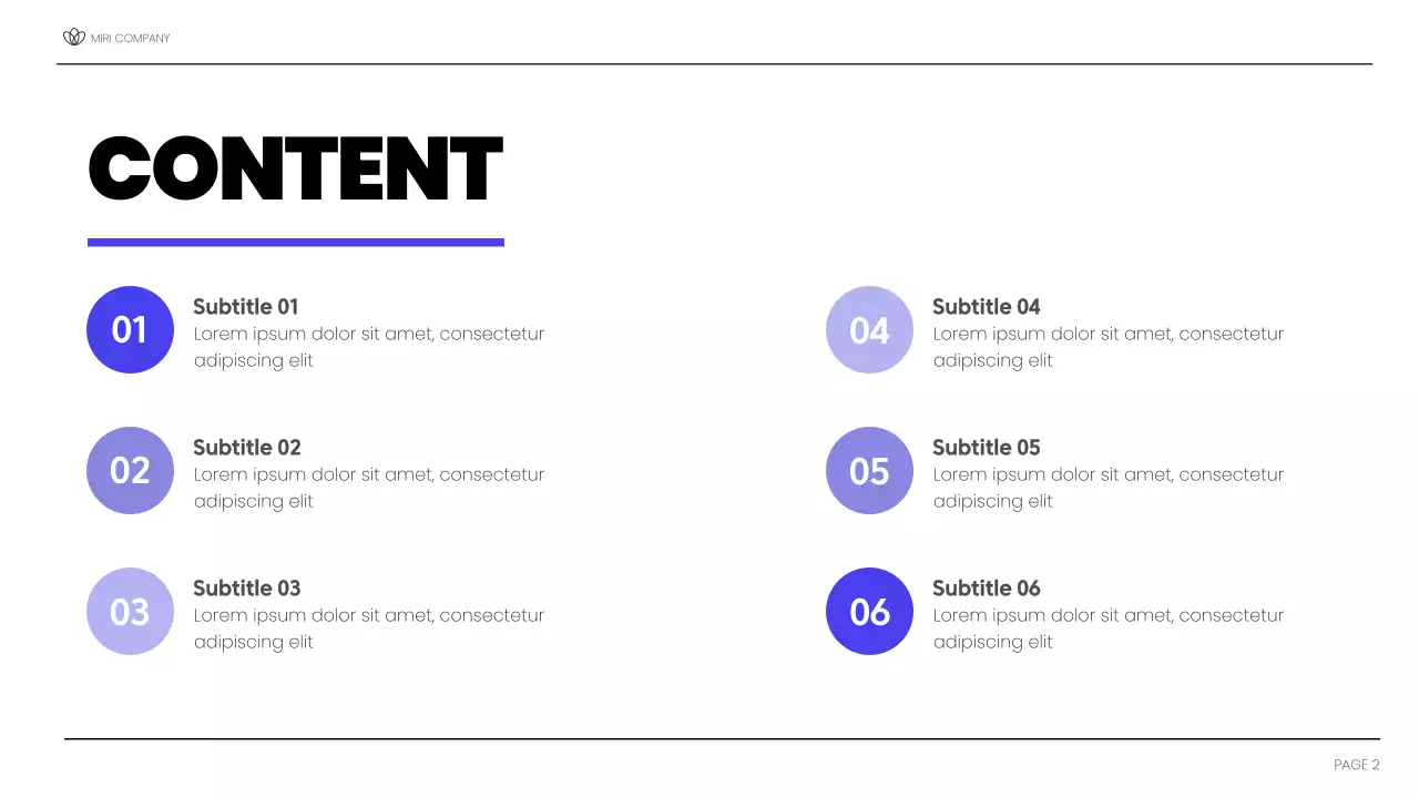 Blue Modern Review Report Presentation