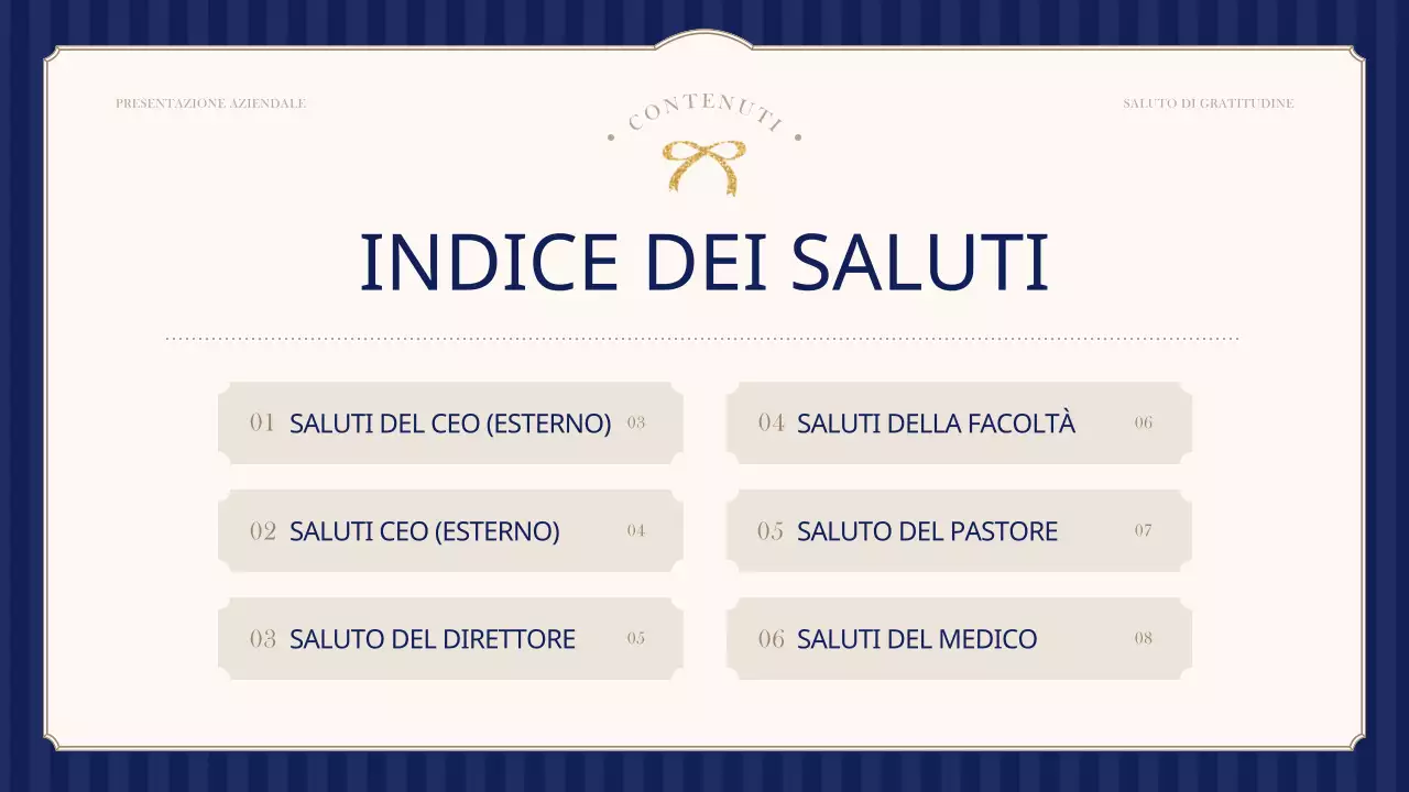 Una semplice cartolina d'auguri firmata in blu navy e avorio