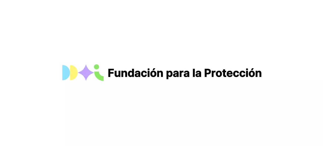 Logotipo del centro cultural en geometría