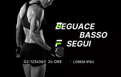 Salute con fotografia in bianco e nero e un'atmosfera sportiva