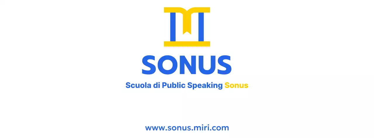 Design a colori della scuola di lingue con icona raffigurante un podio