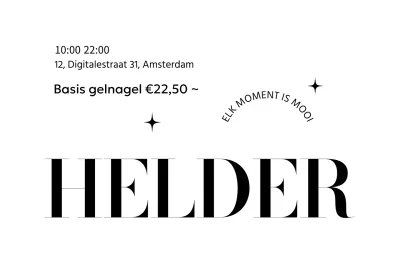 Luxueuze schoonheidssalon met tekstlay-out met schreef en glitter