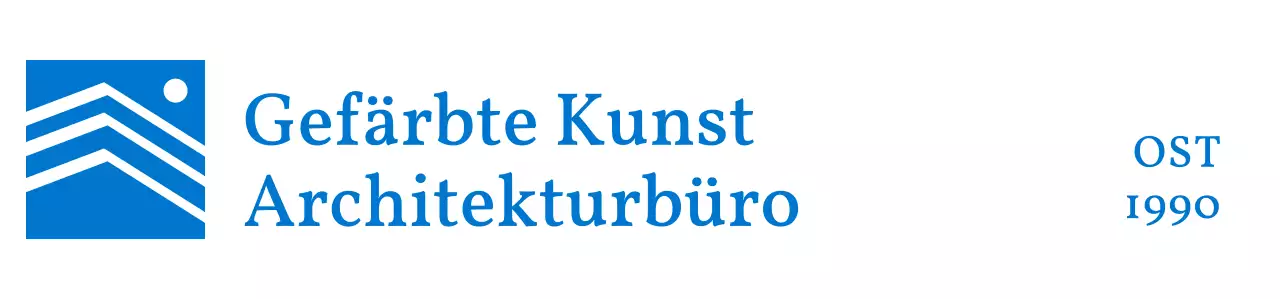 Schlichter, klassischer Stil, farbiges Markendesign