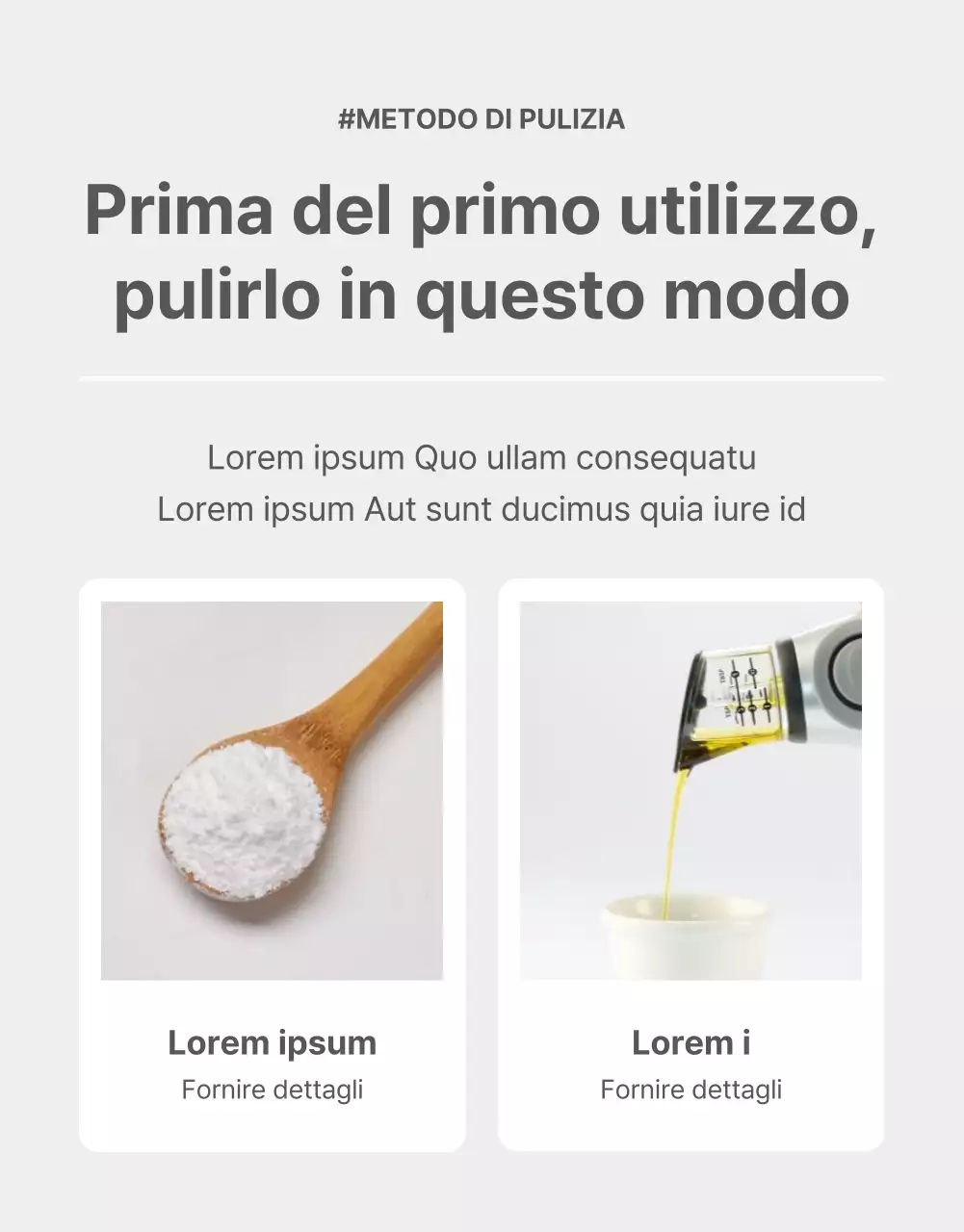 Promuovere un tumblr semplice in grigio e beige