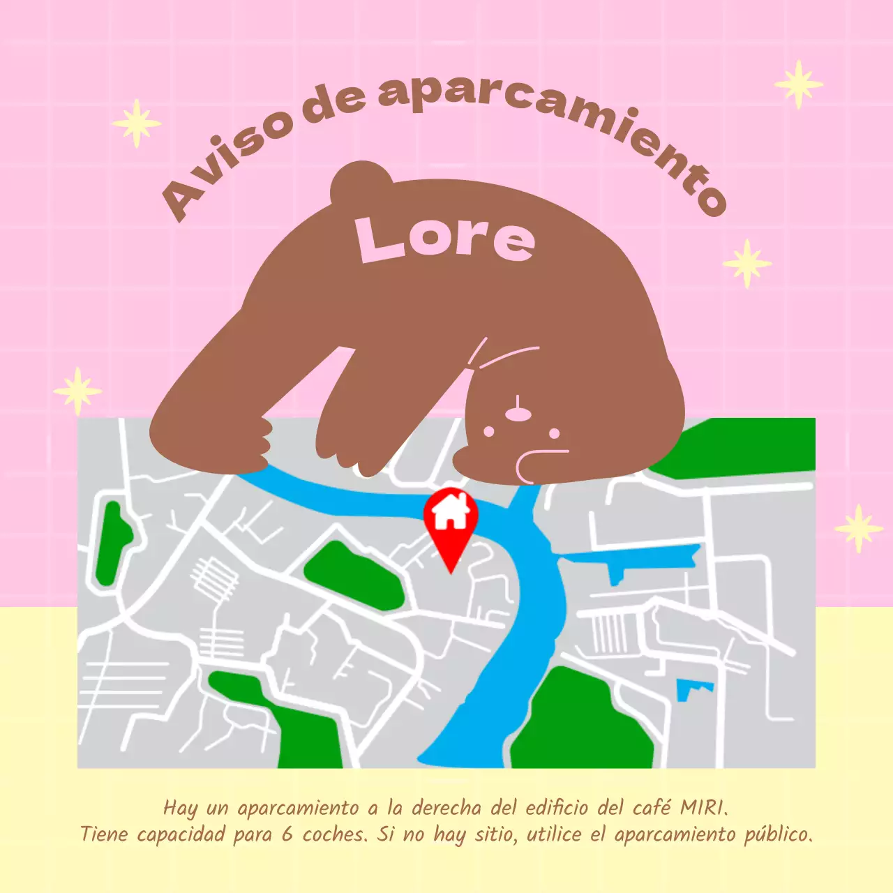 Un bonito anuncio de la colección de anuncios de café en naranja y rosa