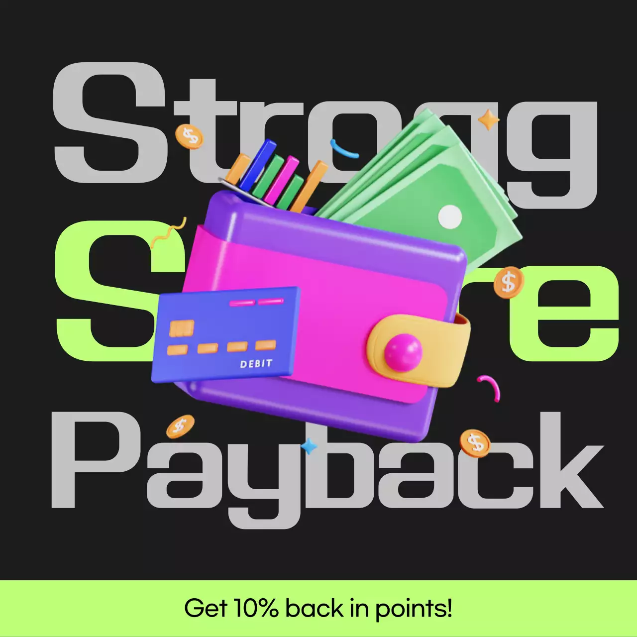 Bài đăng hoàn vốn điểm cyberpunk màu đen và xanh nhạt