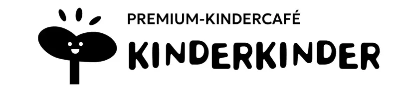 Kinder Cafe Design mit lächelnden Knospe Symbol