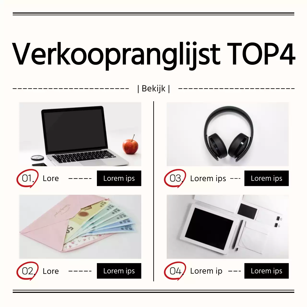 Promoot eenvoudige afstudeercadeaus in zwart en ivoor