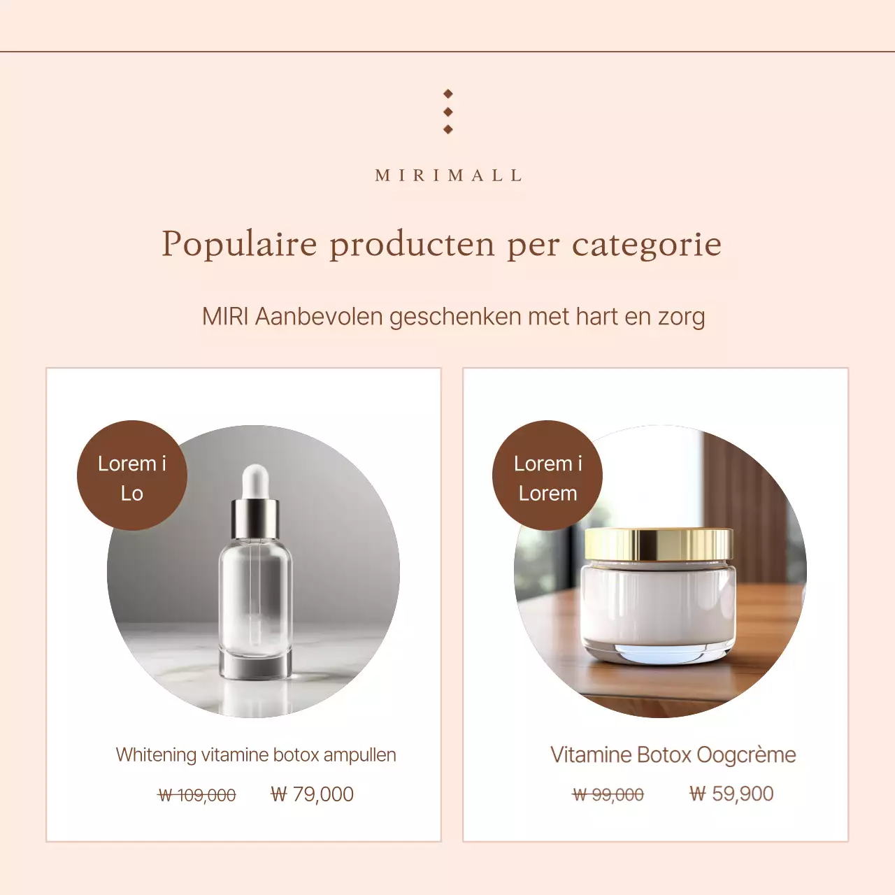 Promoot een trendy Chinees Nieuwjaar-cadeauset in roze en beige