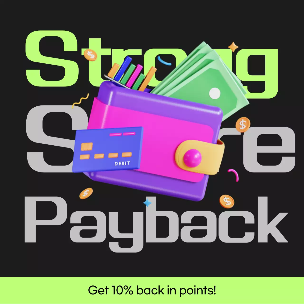 Bài đăng hoàn vốn điểm cyberpunk màu đen và xanh nhạt