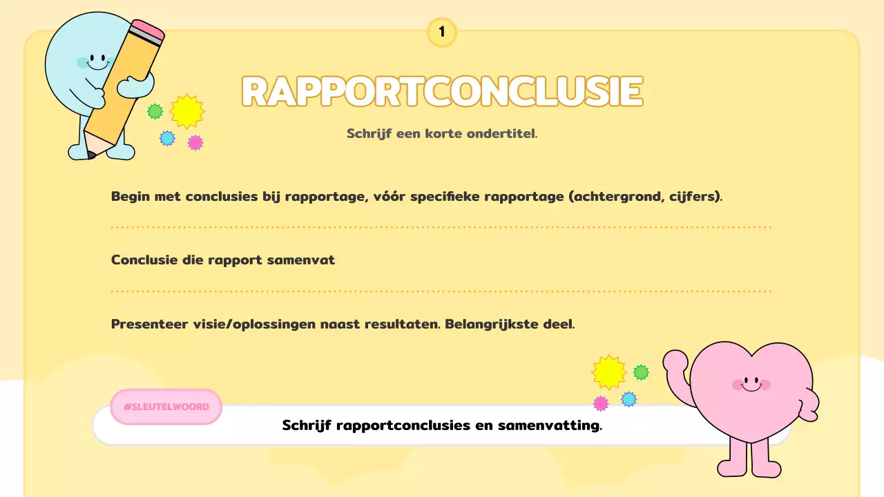 Een mooi, lichtblauw en roze informatie-organiser verslag