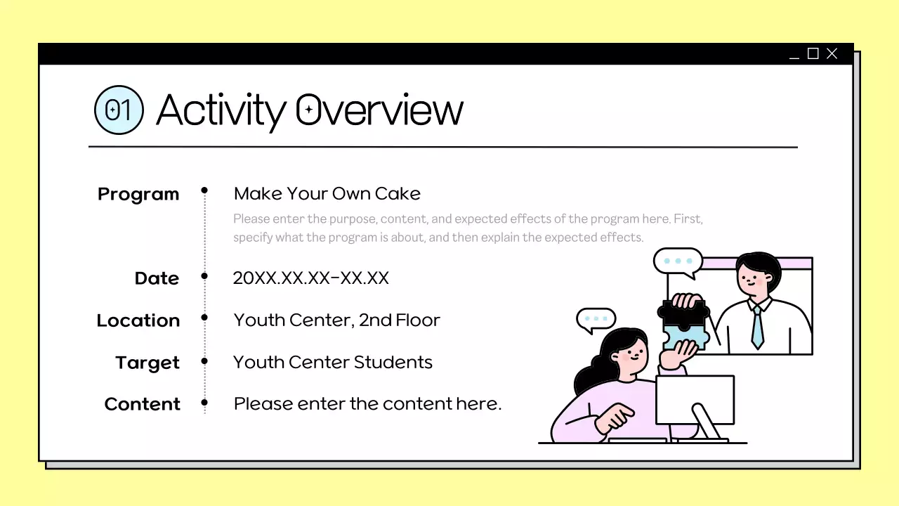 Colorful Playful Youth Activities Guide Presentation