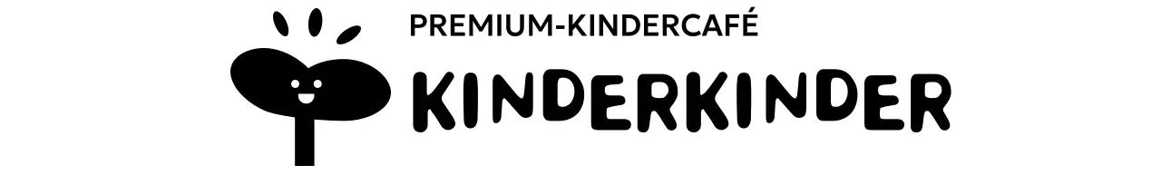 Kinder Cafe Design mit lächelnden Knospe Symbol