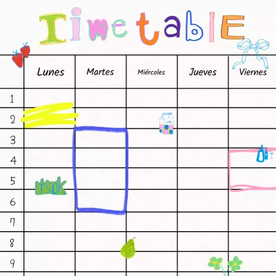 Una bonita agenda marfil