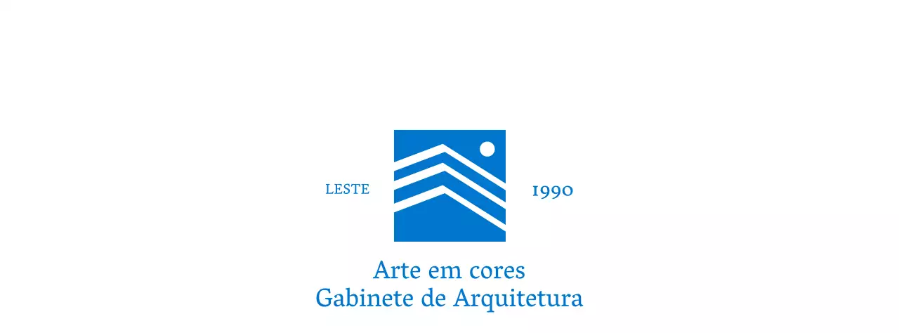 Design de cores com marca de estilo clássico e limpo