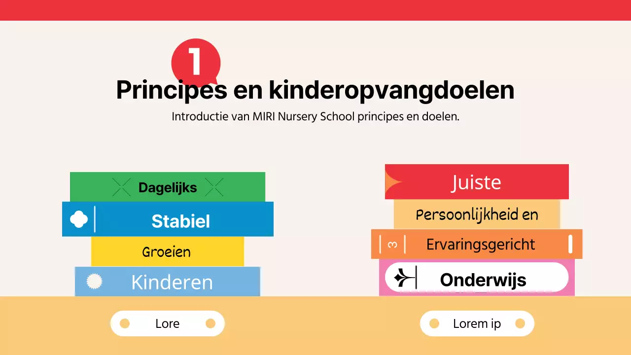 Een gids voor het werven van kinderen voor de rood-gele kleuterschool