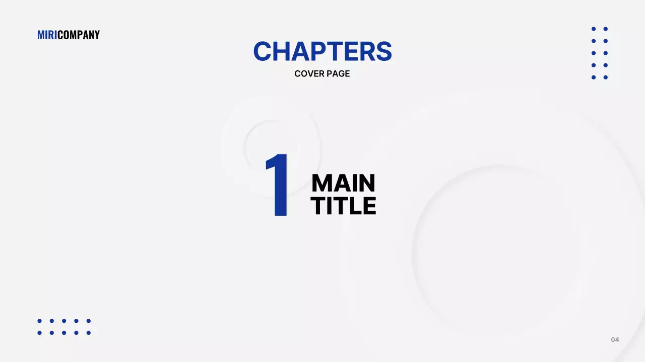 White Clean Business Presentation