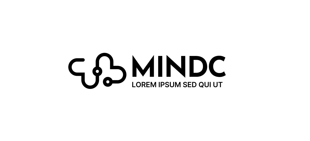 Entwerfen Sie eine Freiwilligenorganisation mit einem Symbol, das ein Herz und ein Stethoskop zeigt